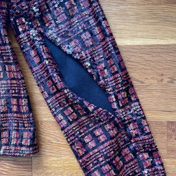 Zara Red and Black Sequin Top M NWT - Picture 5 of 8